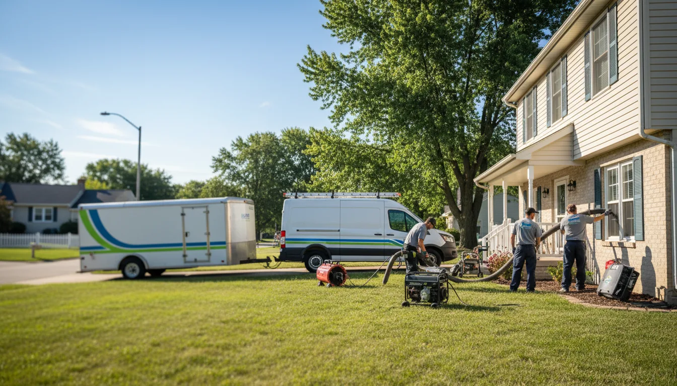 Flooded Basement Restoration And Cleanup With Repair in Arlington, KS near me